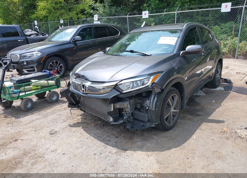2022 HONDA HR-V AWD EX VIN: 3CZRU6H55NM718382