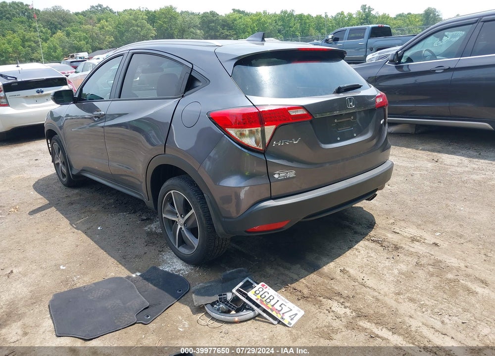 2022 HONDA HR-V AWD EX VIN: 3CZRU6H55NM718382