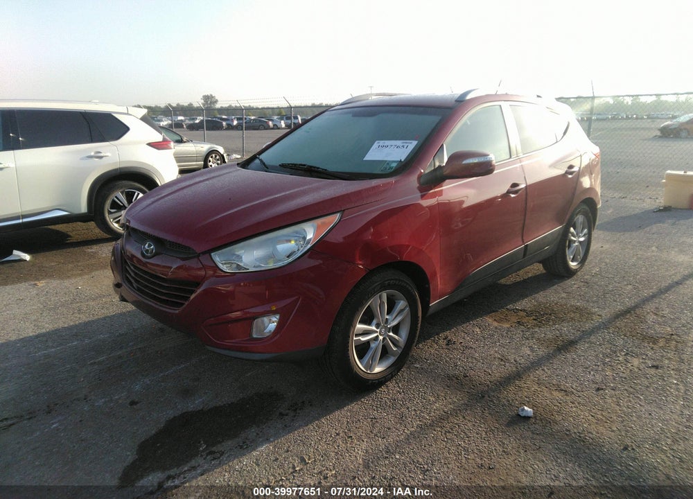 2013 HYUNDAI TUCSON GLS VIN: KM8JU3AC4DU729356