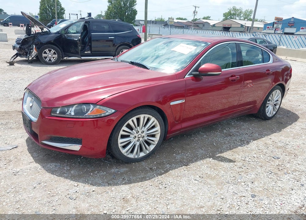 2012 JAGUAR XF PORTFOLIO VIN: SAJWA0HB5CLS52053