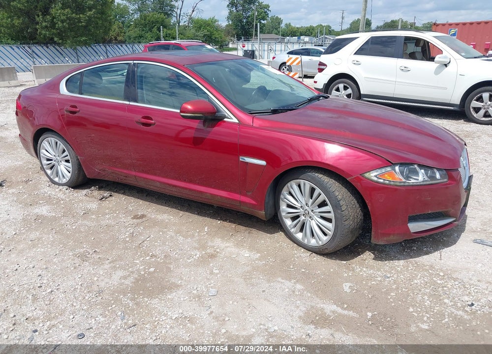 2012 JAGUAR XF PORTFOLIO VIN: SAJWA0HB5CLS52053