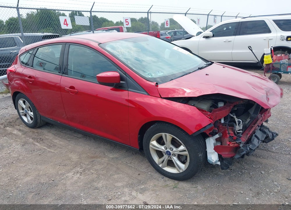 2012 FORD FOCUS SE VIN: 1FAHP3K23CL390521