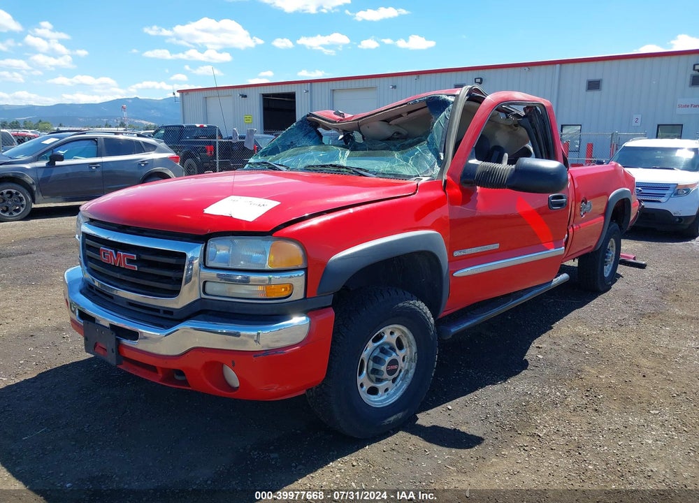 2005 GMC SIERRA 2500HD SLE VIN: 1GTHK29G65E208368