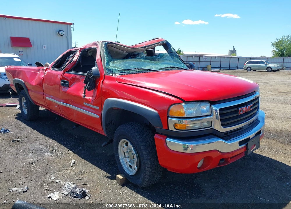 2005 GMC SIERRA 2500HD SLE VIN: 1GTHK29G65E208368