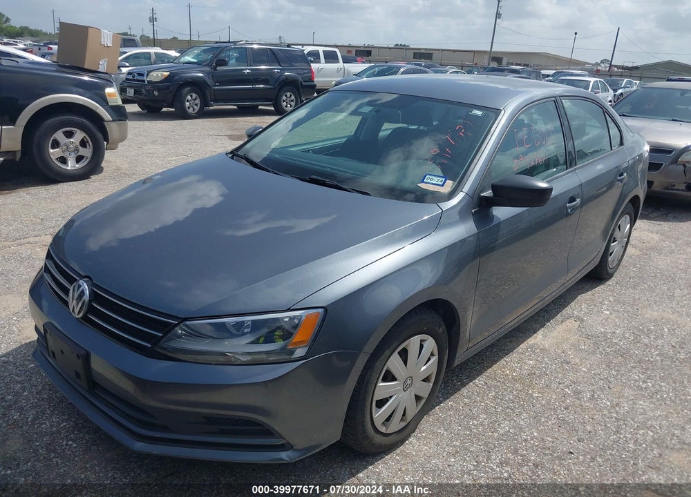 2015 VOLKSWAGEN JETTA 2.0L S VIN: 3VW2K7AJ8FM416738