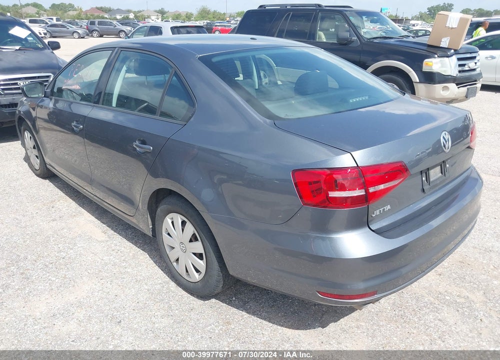 2015 VOLKSWAGEN JETTA 2.0L S VIN: 3VW2K7AJ8FM416738