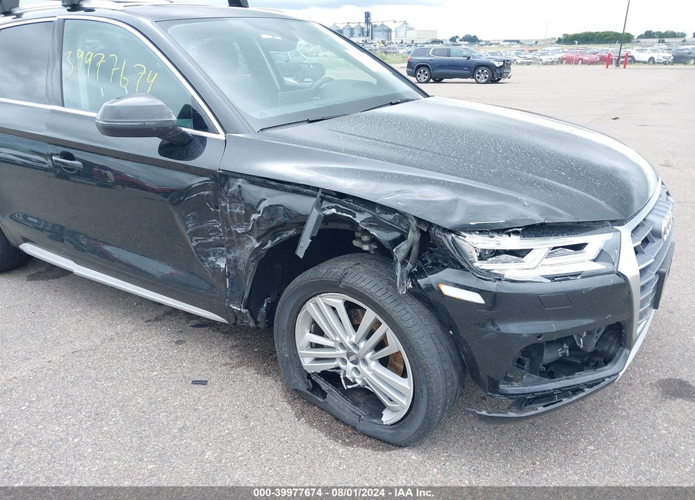 2019 AUDI Q5 45 PREMIUM VIN: WA1BNAFY6K2032756
