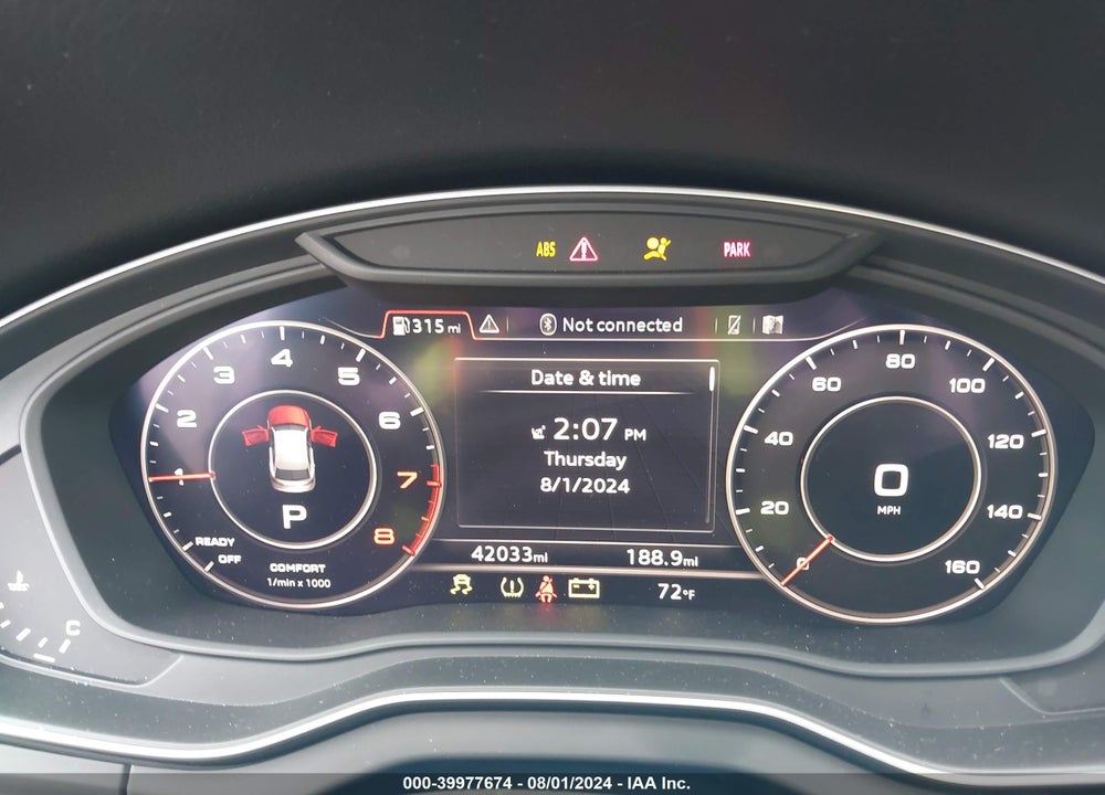 2019 AUDI Q5 45 PREMIUM VIN: WA1BNAFY6K2032756
