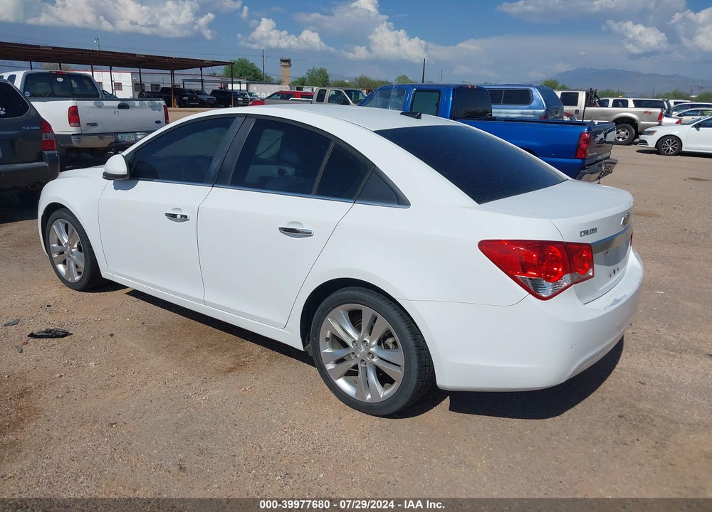 2012 CHEVROLET CRUZE LTZ VIN: 1G1PH5SCXC7312715