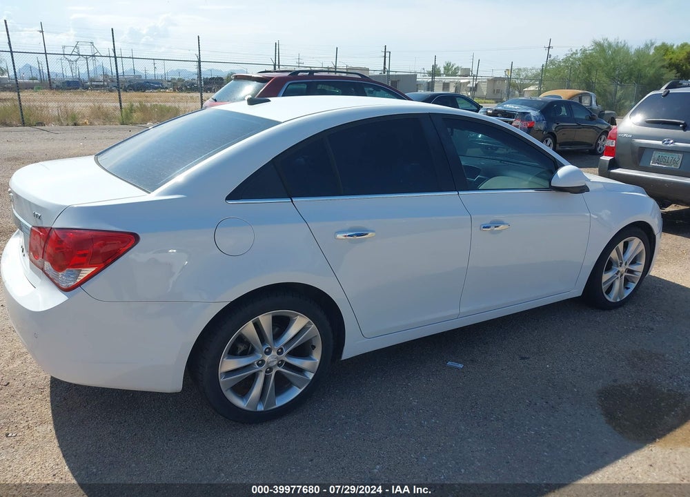 2012 CHEVROLET CRUZE LTZ VIN: 1G1PH5SCXC7312715