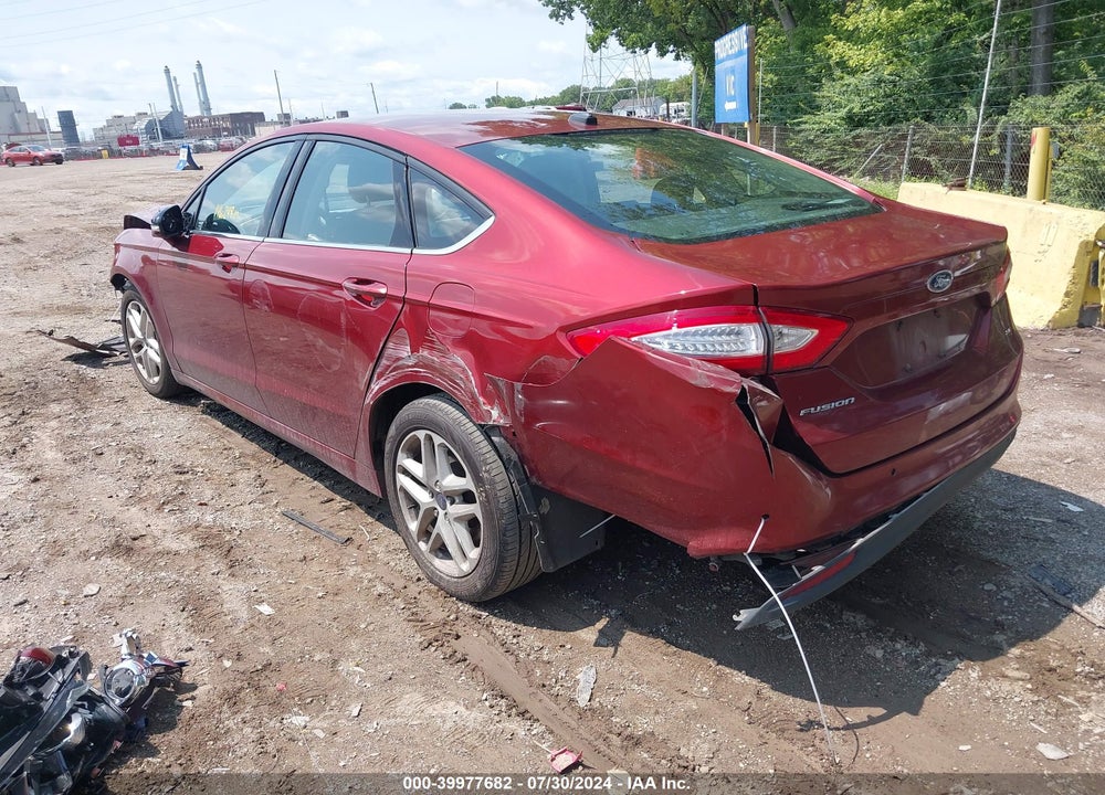 2014 FORD FUSION SE VIN: 3FA6P0H76ER364122