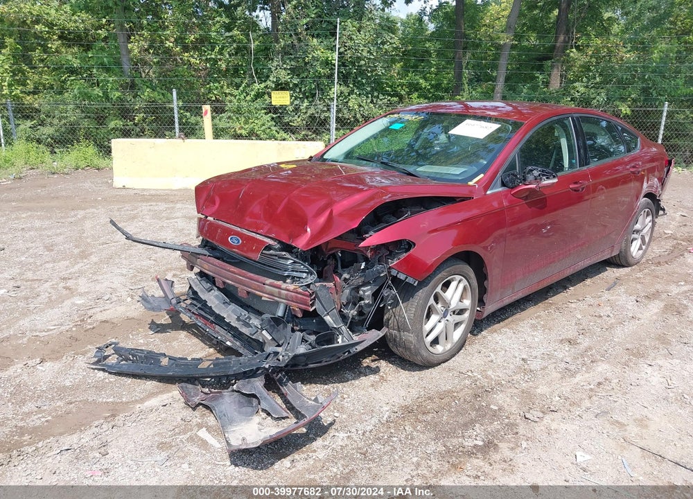 2014 FORD FUSION SE VIN: 3FA6P0H76ER364122