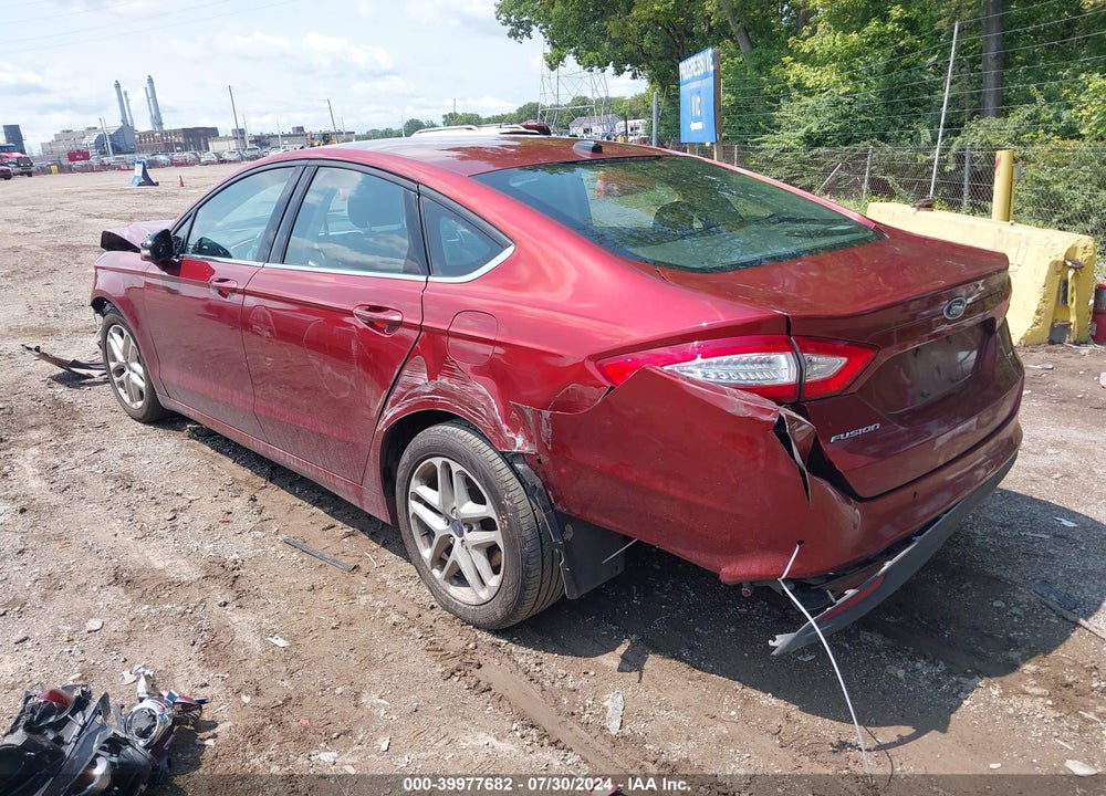 2014 FORD FUSION SE VIN: 3FA6P0H76ER364122