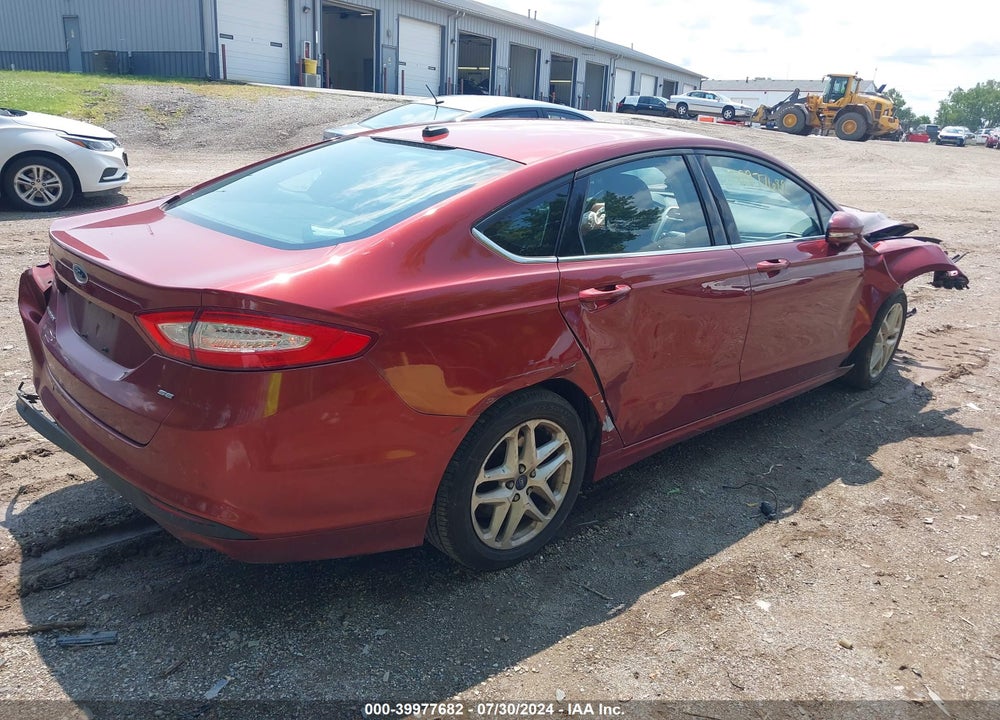 2014 FORD FUSION SE VIN: 3FA6P0H76ER364122