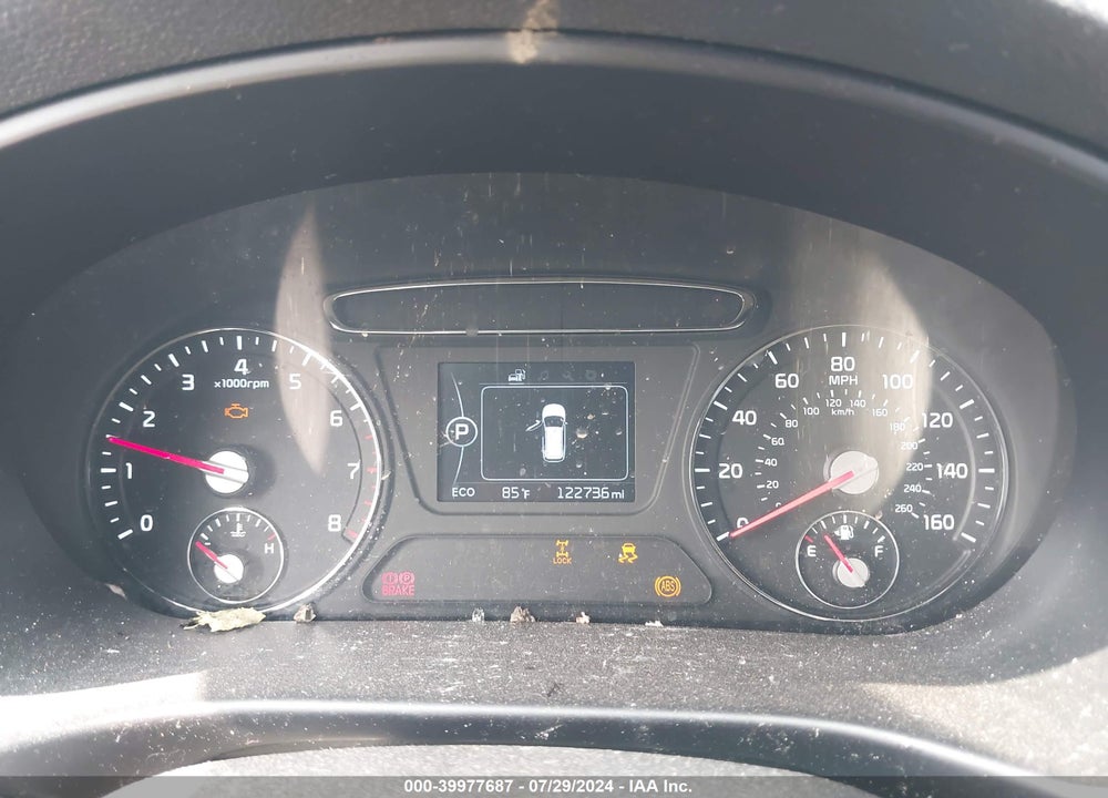 2016 KIA SORENTO 2.4L LX VIN: 5XYPGDA3XGG108124