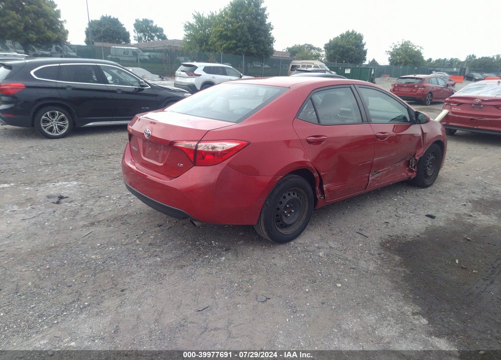 2017 TOYOTA COROLLA LE VIN: 5YFBURHE0HP658324