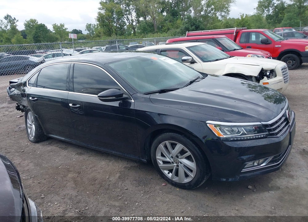2018 VOLKSWAGEN PASSAT 2.0T SE VIN: 1VWBA7A3XJC000799