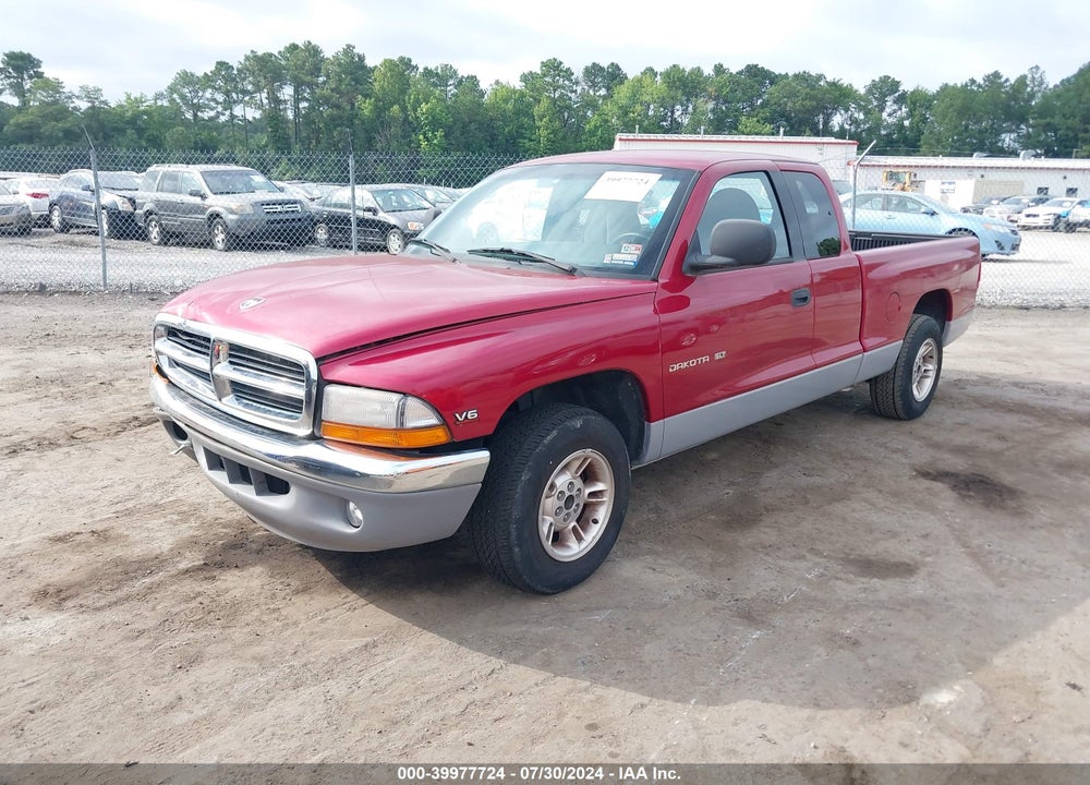1999 DODGE DAKOTA SLT/SPORT VIN: 1B7GL22X6XS197458