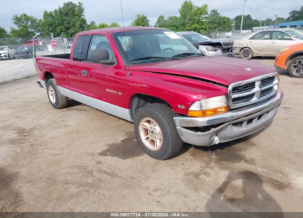 1999 DODGE DAKOTA SLT/SPORT VIN: 1B7GL22X6XS197458