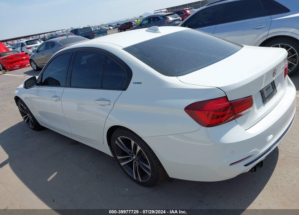 2018 BMW 330E IPERFORMANCE VIN: WBA8E1C58JA165692