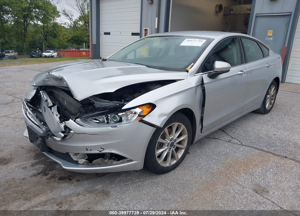 2017 FORD FUSION SE VIN: 3FA6P0H71HR199441