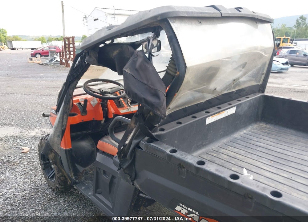 2012 POLARIS RANGER 800 XP VIN: 4XATH76AXC4724801