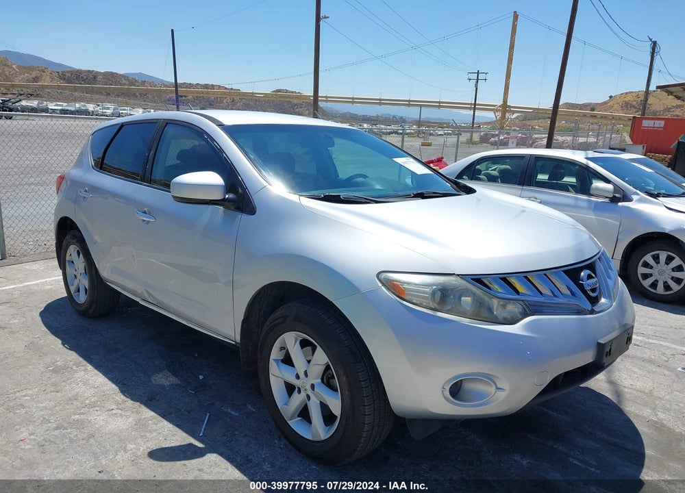 2010 NISSAN MURANO S VIN: JN8AZ1MU8AW005205