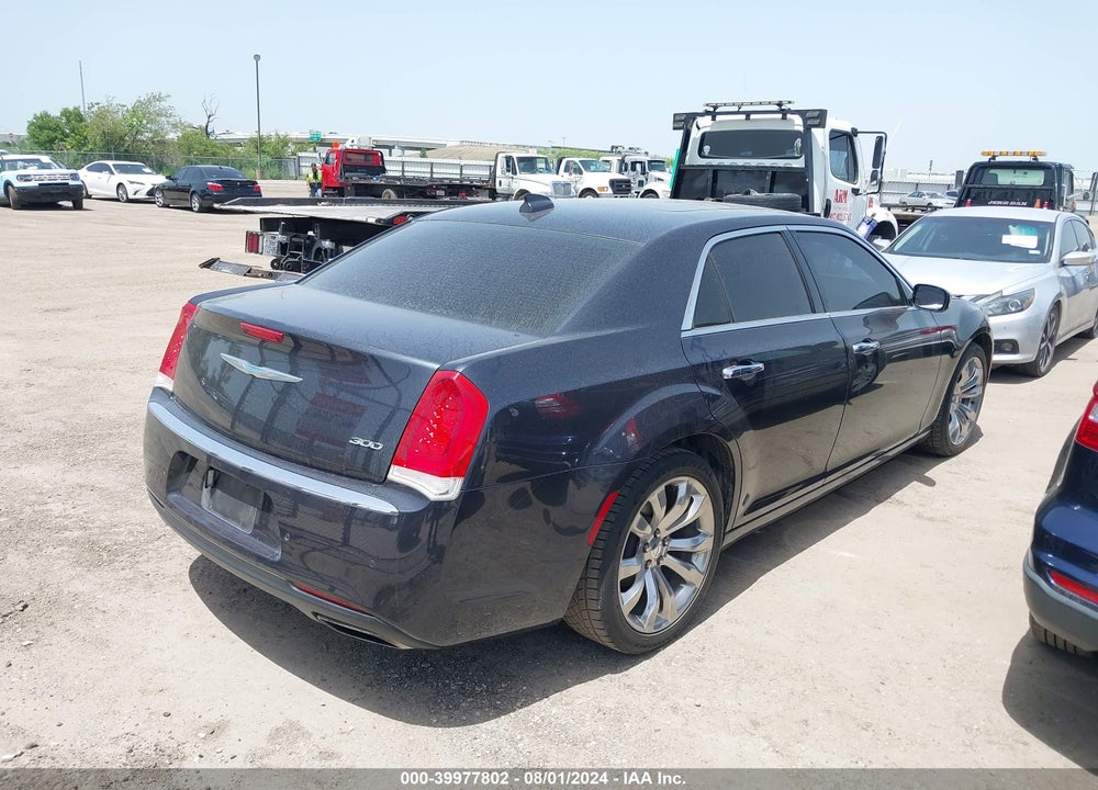 2018 CHRYSLER 300 LIMITED VIN: 2C3CCAEG9JH262066