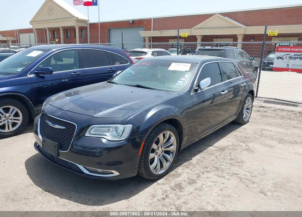 2018 CHRYSLER 300 LIMITED VIN: 2C3CCAEG9JH262066