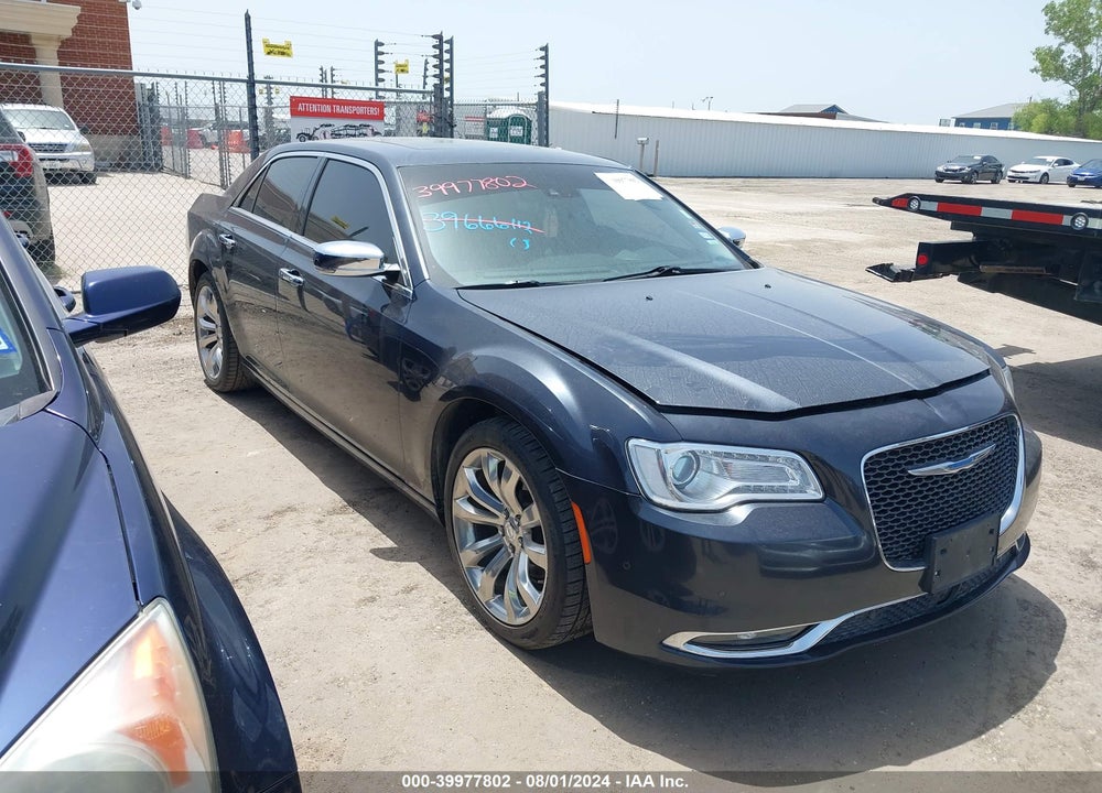 2018 CHRYSLER 300 LIMITED VIN: 2C3CCAEG9JH262066