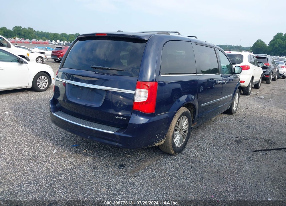 2012 CHRYSLER TOWN & COUNTRY LIMITED VIN: 2C4RC1GG0CR339598