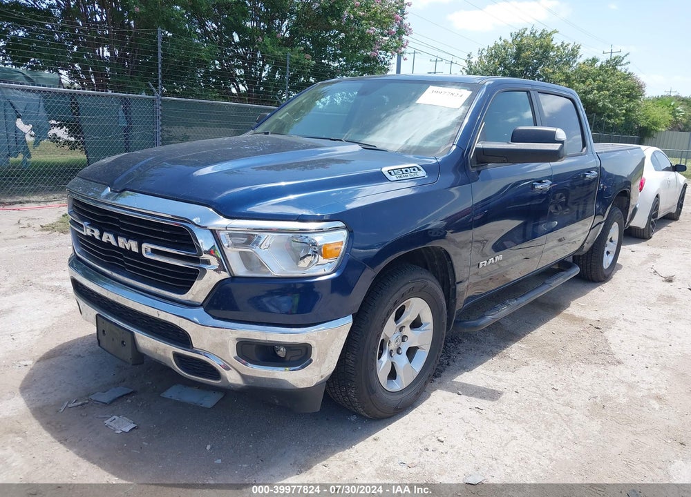 2019 RAM 1500 BIG HORN/LONE STAR 4X2 5'7 BOX VIN: 1C6RREFT6KN826070