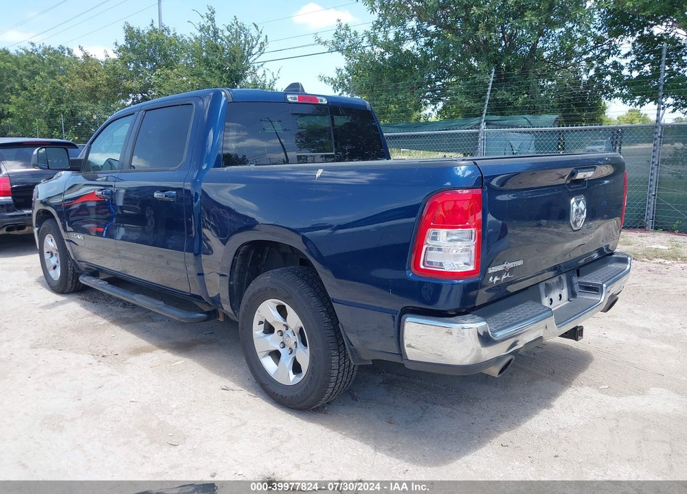 2019 RAM 1500 BIG HORN/LONE STAR 4X2 5'7 BOX VIN: 1C6RREFT6KN826070