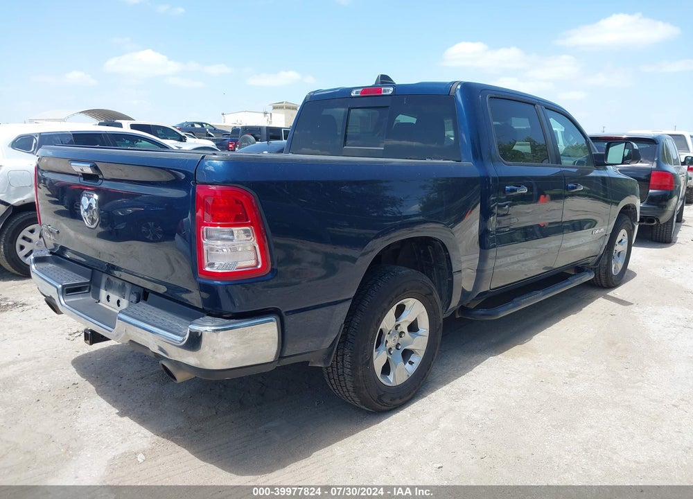 2019 RAM 1500 BIG HORN/LONE STAR 4X2 5'7 BOX VIN: 1C6RREFT6KN826070
