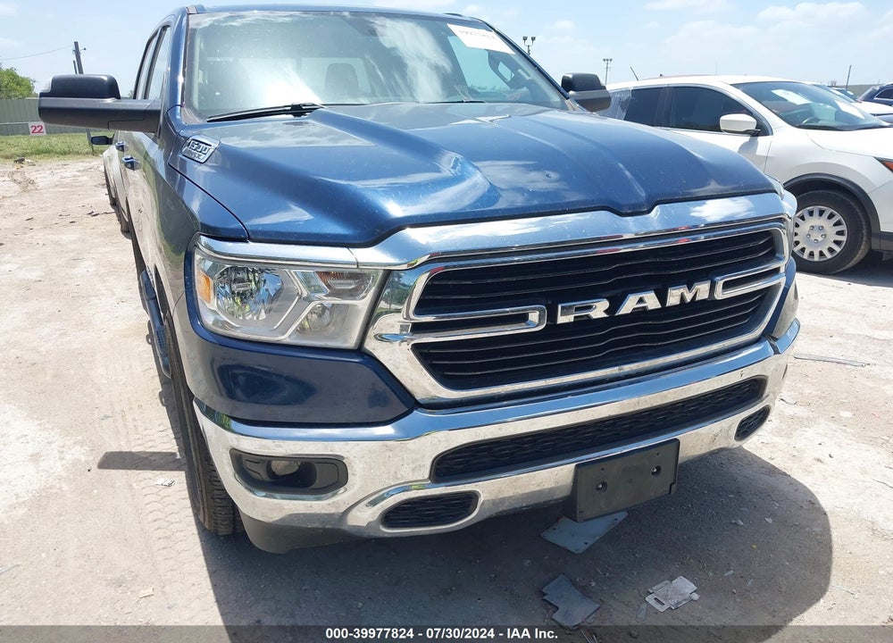 2019 RAM 1500 BIG HORN/LONE STAR 4X2 5'7 BOX VIN: 1C6RREFT6KN826070