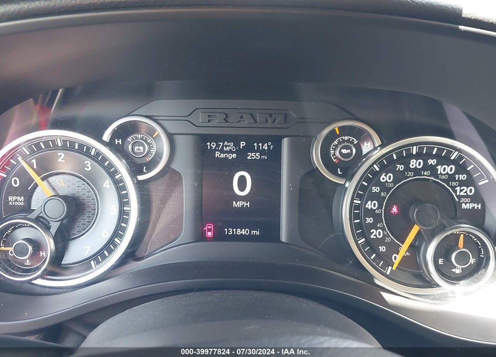 2019 RAM 1500 BIG HORN/LONE STAR 4X2 5'7 BOX VIN: 1C6RREFT6KN826070