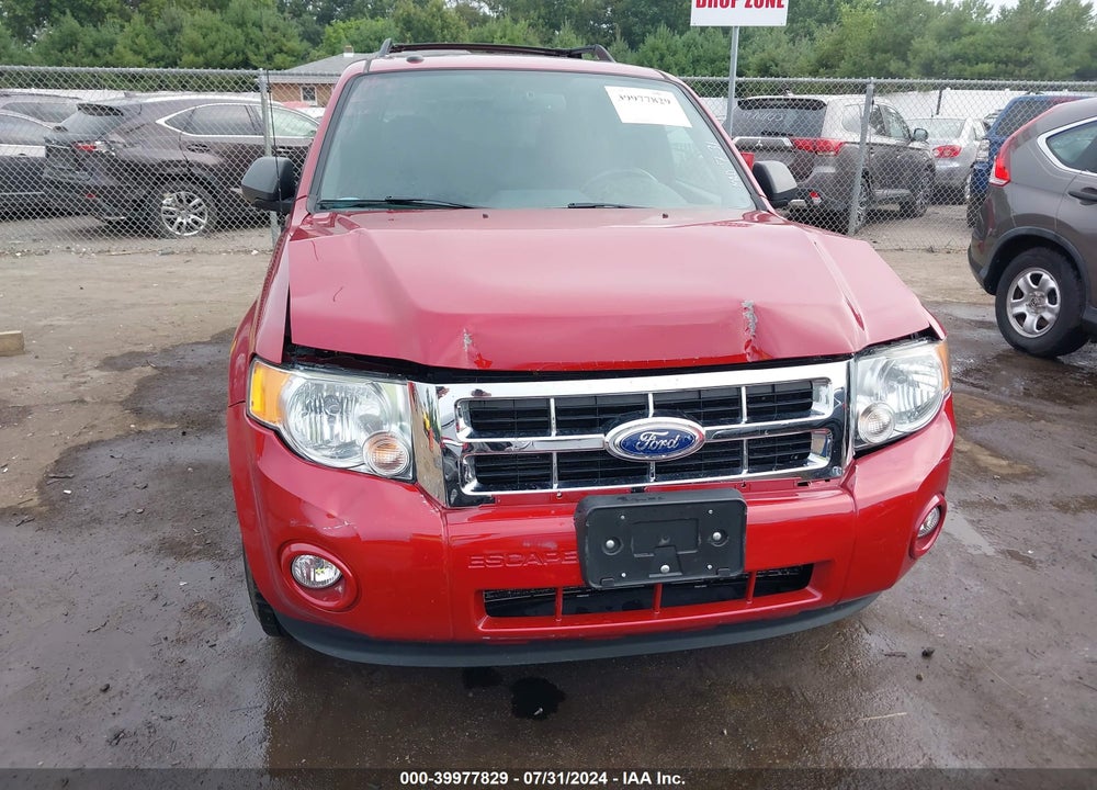 2011 FORD ESCAPE XLT VIN: 1FMCU0DG3BKB70929