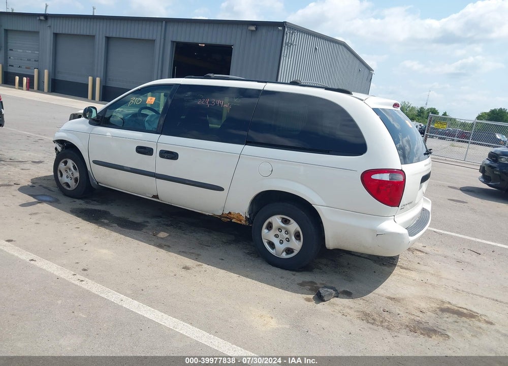2003 DODGE GRAND CARAVAN SE VIN: 1D4GP24303B210488