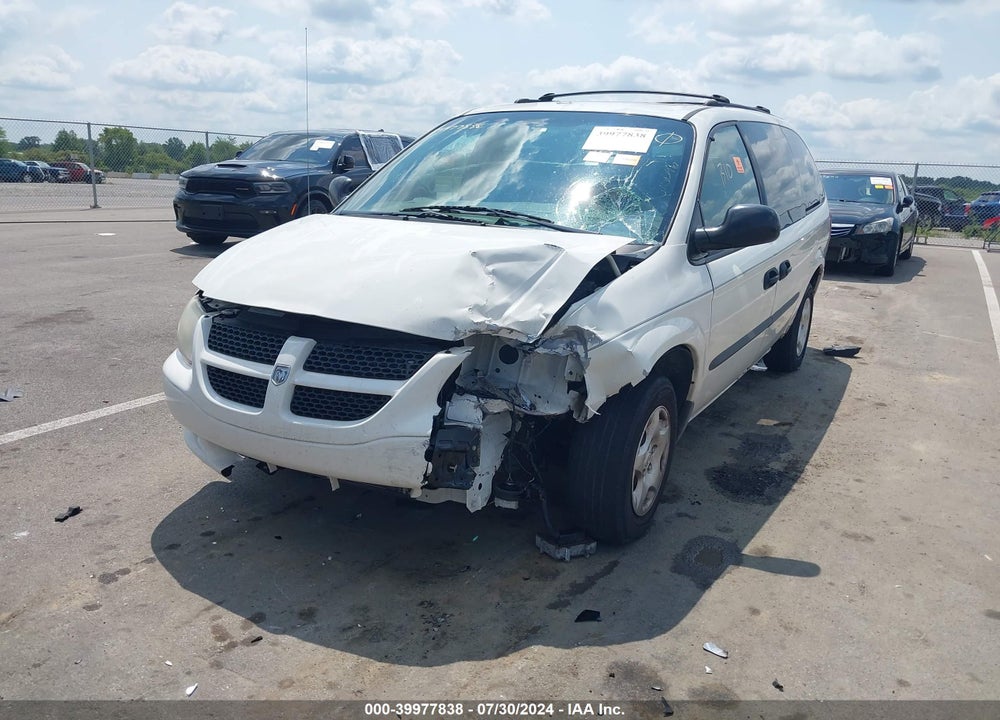 2003 DODGE GRAND CARAVAN SE VIN: 1D4GP24303B210488