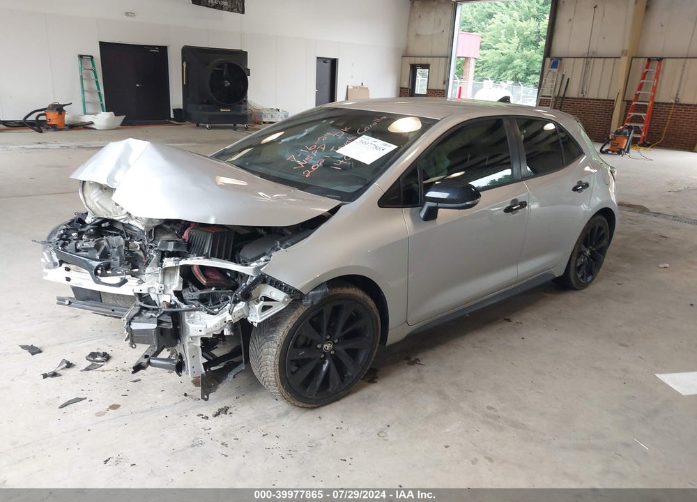 2021 TOYOTA COROLLA SE NIGHTSHADE EDITION VIN: JTND4MBE3M3140856
