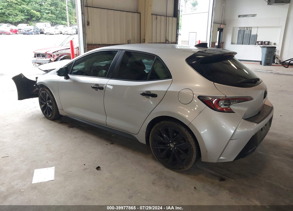 2021 TOYOTA COROLLA SE NIGHTSHADE EDITION VIN: JTND4MBE3M3140856