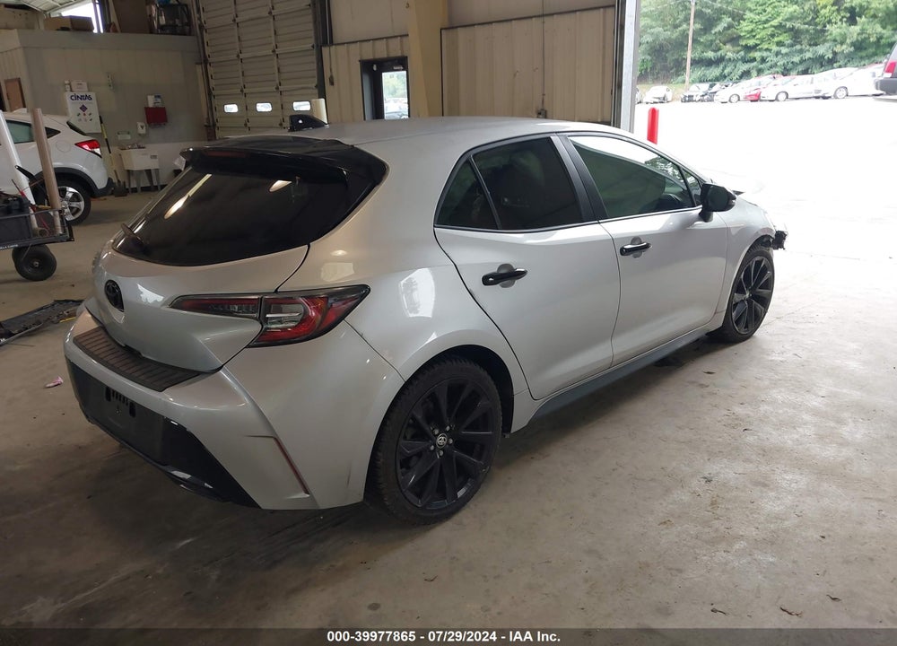 2021 TOYOTA COROLLA SE NIGHTSHADE EDITION VIN: JTND4MBE3M3140856