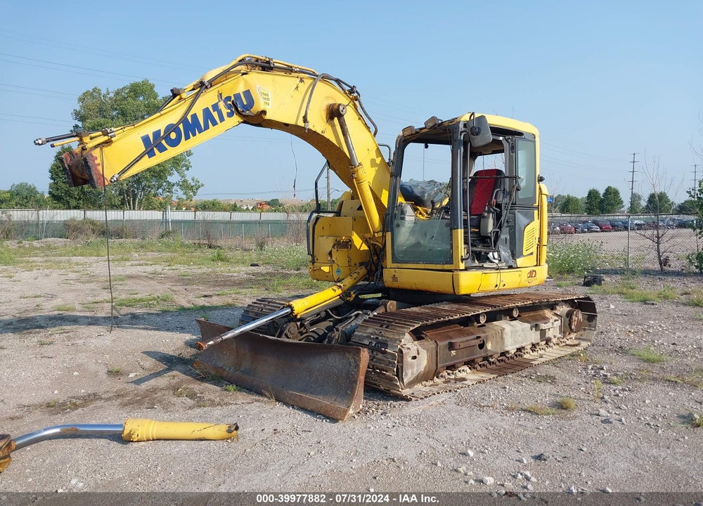 2017 KOMATSU PC138USLC11 VIN: KMTPC261PGA050769