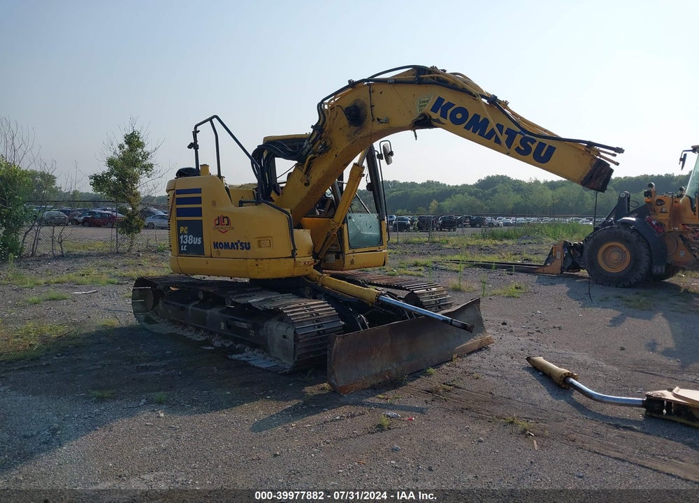 2017 KOMATSU PC138USLC11 VIN: KMTPC261PGA050769