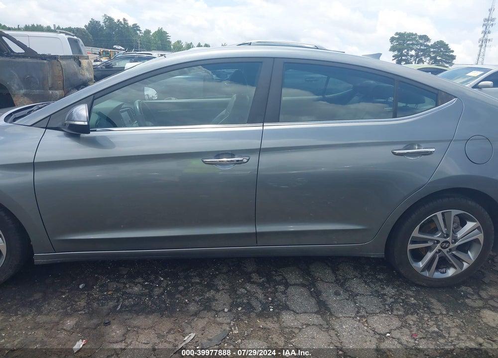 2017 HYUNDAI ELANTRA LIMITED VIN: KMHD84LF1HU282490