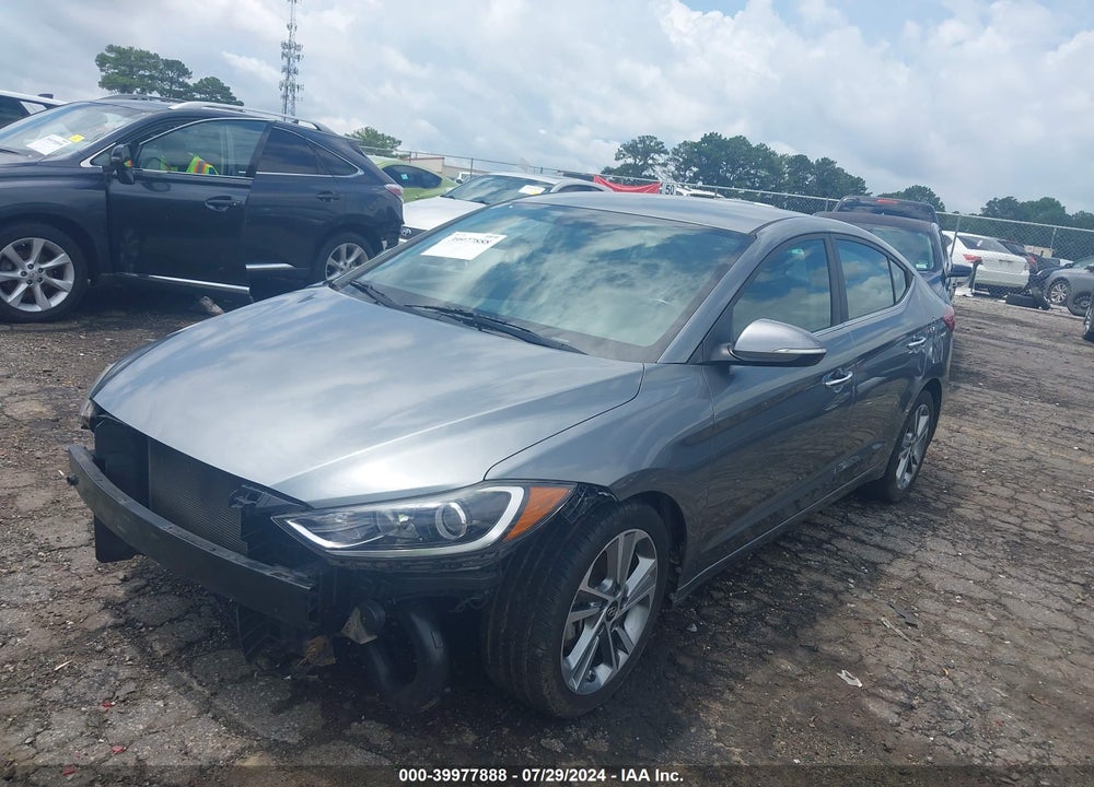 2017 HYUNDAI ELANTRA LIMITED VIN: KMHD84LF1HU282490
