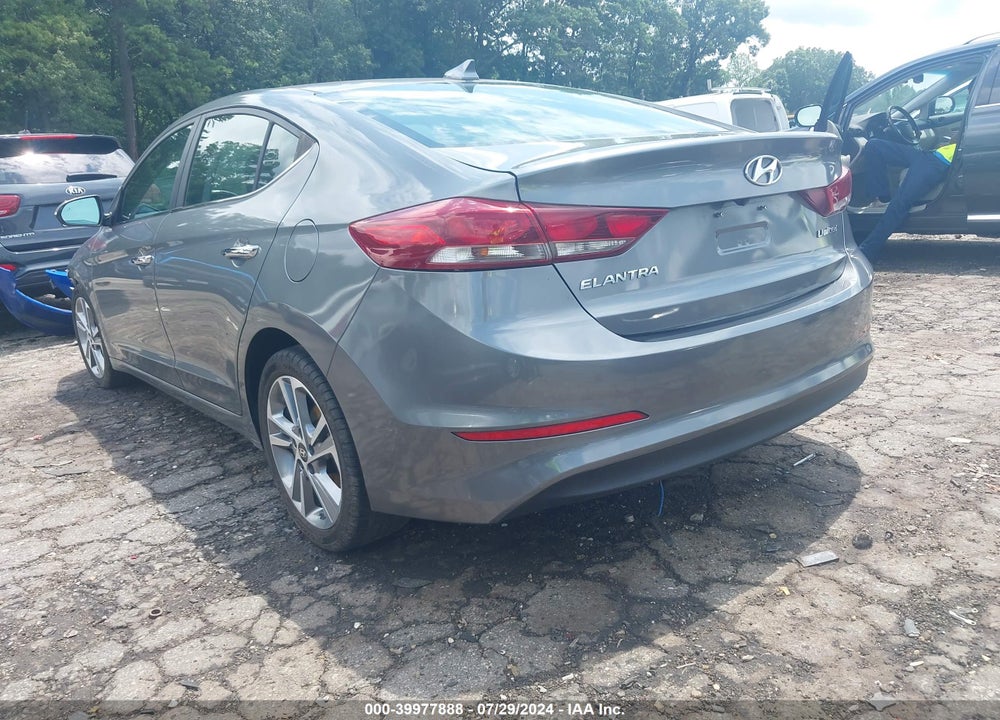 2017 HYUNDAI ELANTRA LIMITED VIN: KMHD84LF1HU282490