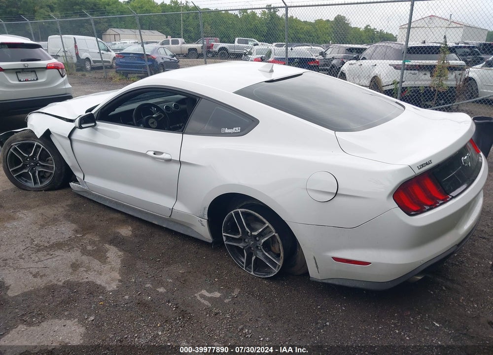 2022 FORD MUSTANG ECOBOOST FASTBACK VIN: 1FA6P8TH7N5134123