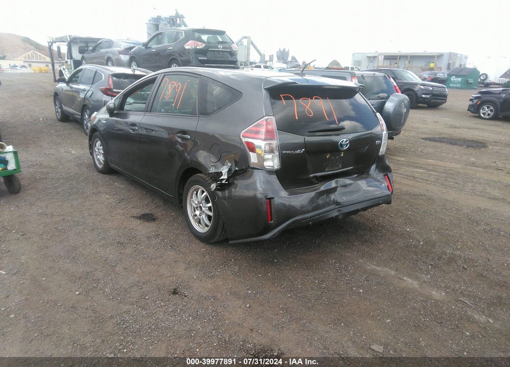 2015 TOYOTA PRIUS V FIVE/FOUR/THREE/TWO VIN: JTDZN3EU7FJ023932