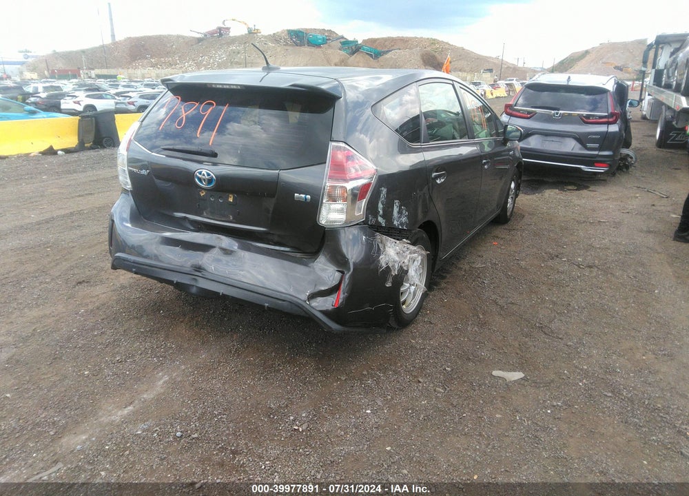 2015 TOYOTA PRIUS V FIVE/FOUR/THREE/TWO VIN: JTDZN3EU7FJ023932